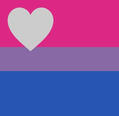 Biromantic flag